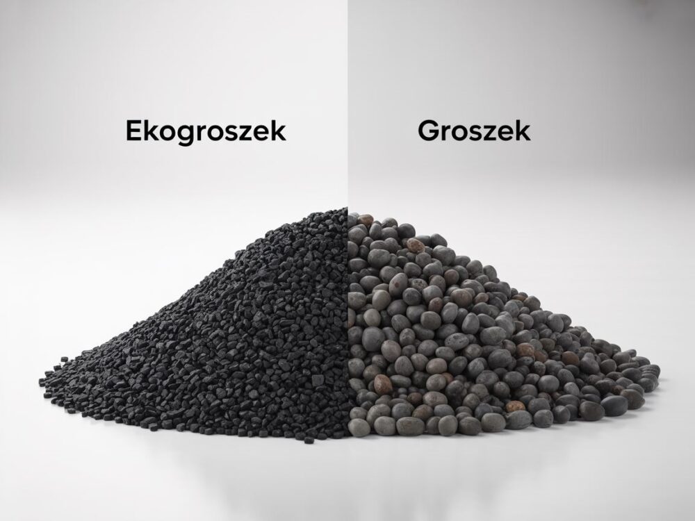 ekogroszek i groszek porównanie