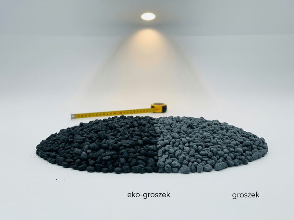 ekogroszek obok groszku