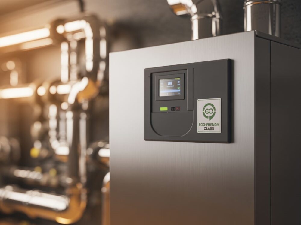 etykieta klasy energetycznej kotła