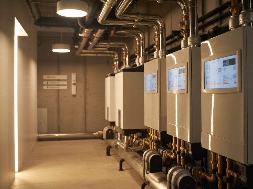 kotłownia gazowa w bloku