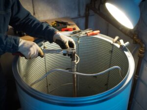 narzędzia do naprawy bojlera