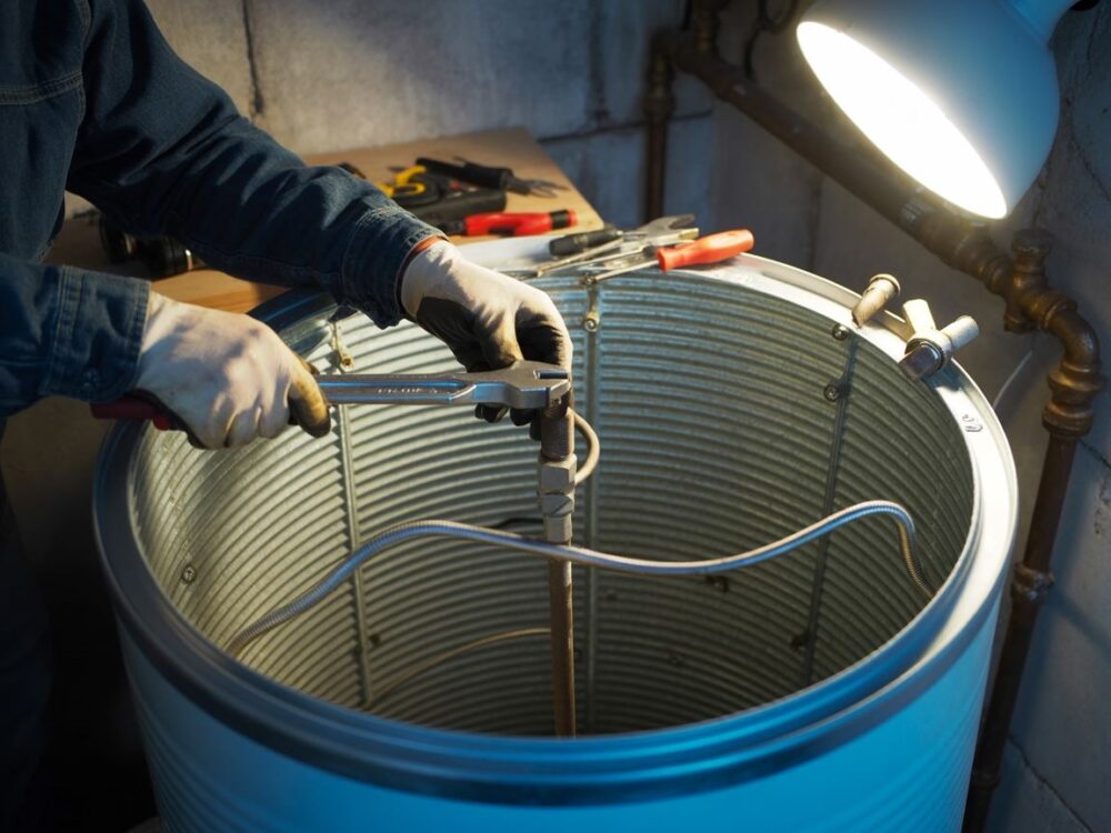 narzędzia do naprawy bojlera