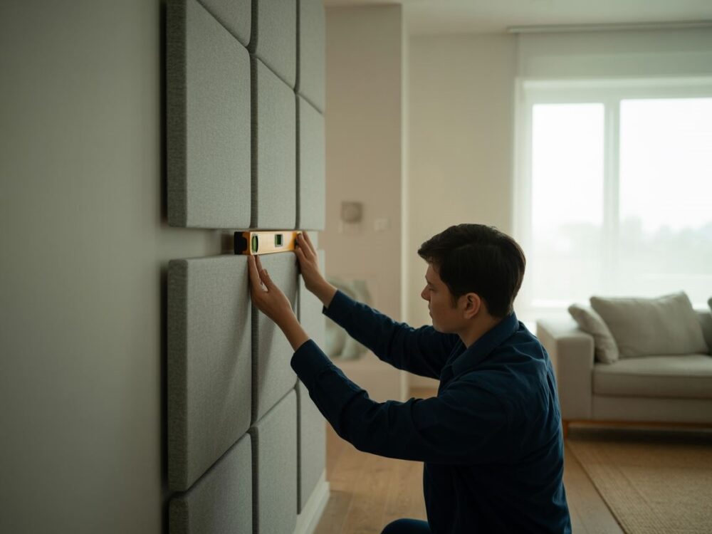 panele akustyczne na ścianie