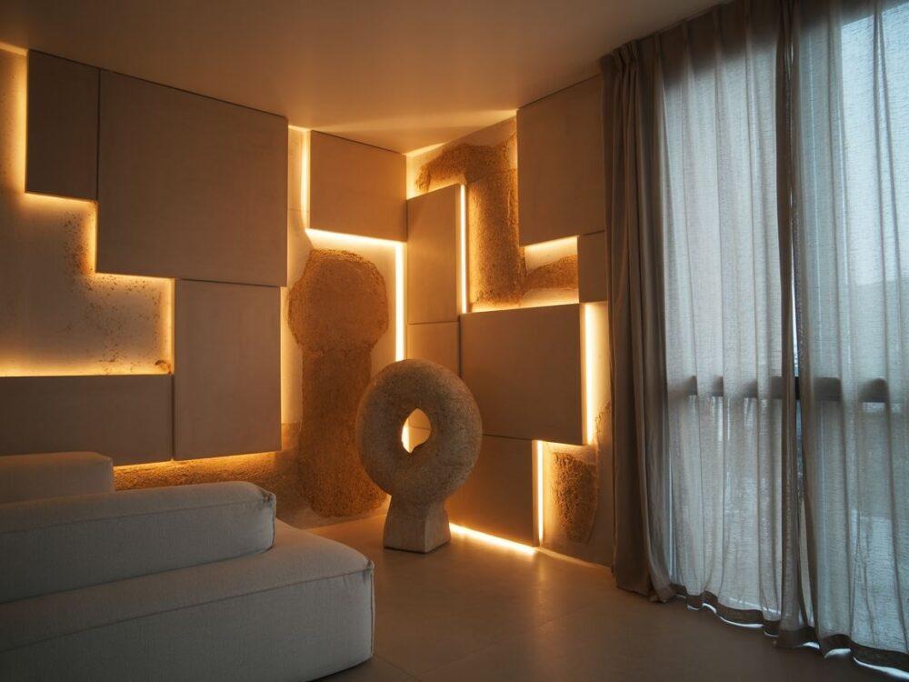 panele ścienne na nierównej ścianie