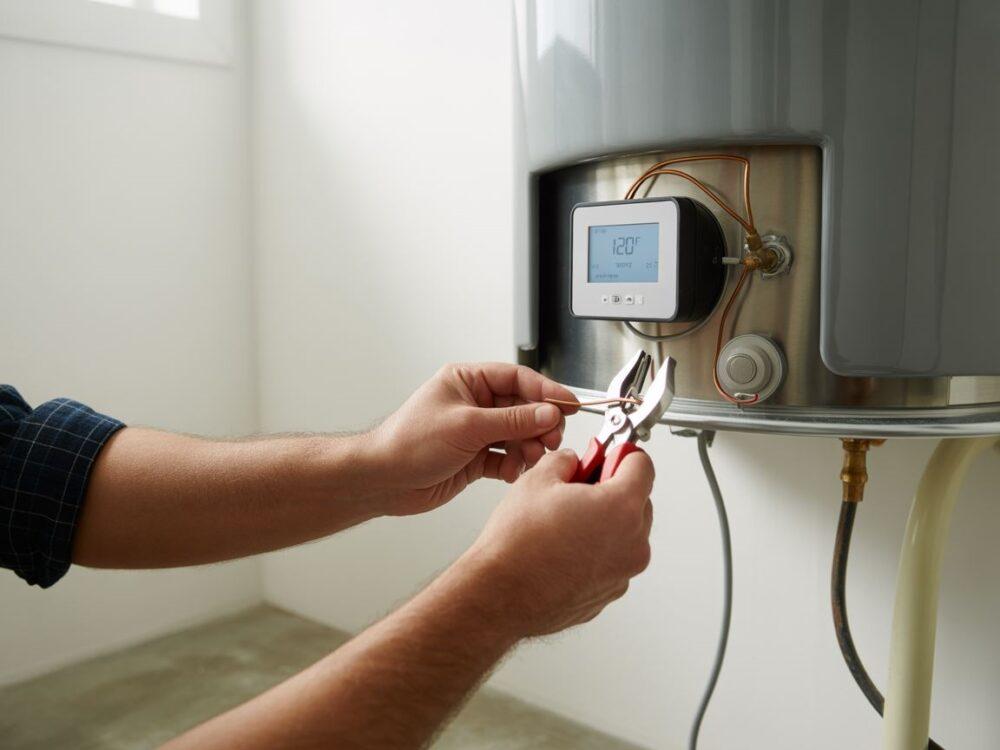 schemat instalacji termostatu