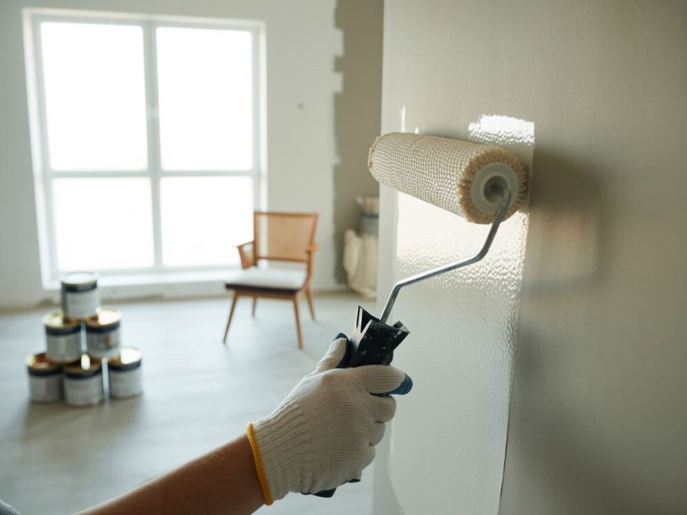 wałek malarski z podkładem